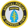 IRON ON ROUND SPECIAL FORCES PATCH