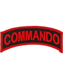 IRON ON ARMY COMMANDO PATCH