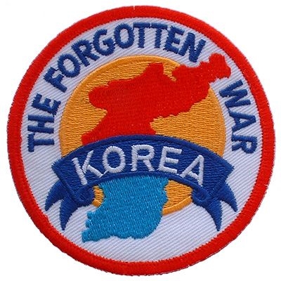IRON ON KOREA THE FORGOTTEN WAR PATCH