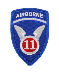 IRON ON 11th AIRBORNE PATCH