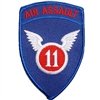IRON ON 11th AIR ASSAULT PATCH
