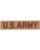 IRON ON ARMY DESERT TAB PATCH