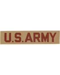 IRON ON ARMY DESERT TAB PATCH