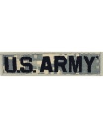 IRON ON DIGITAL CAMO ARMY TAB PATCH