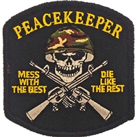 IRON ON PEACEKEEPER PATCH