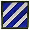 IRON ON 3rd INFANTRY DIV PATCH