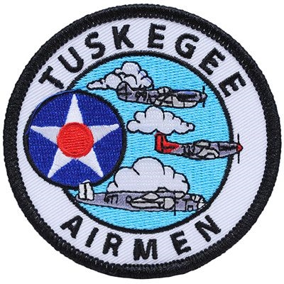 IRON ON TUSKEGEE AIRMEN PATCH