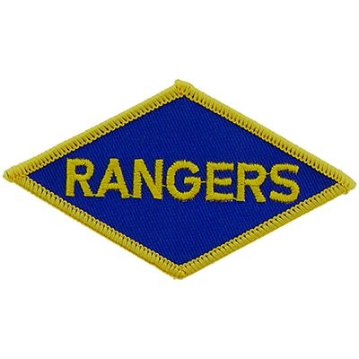 IRON ON ARMY RANGERS PATCH