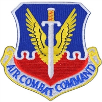 IRON ON AIR COMBAT COMMAND PATCH