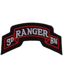 IRON ON 3RD RANGER BATIALLION PATCH