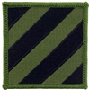 IRON ON 3rd INFANTRY DIV SUBDUED PATCH