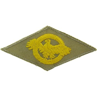 IRON ON WWII  RUPTURED DUCK PATCH