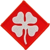 IRON ON 4th ARMY PATCH