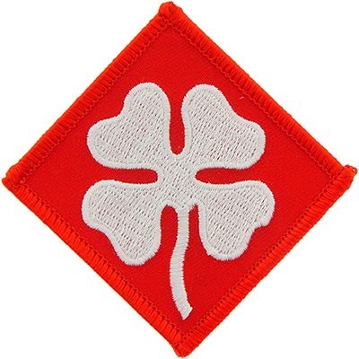 IRON ON 4th ARMY PATCH