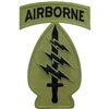 IRON ON SPECIAL FORCES AIRBORNE SUBDUED PATCH