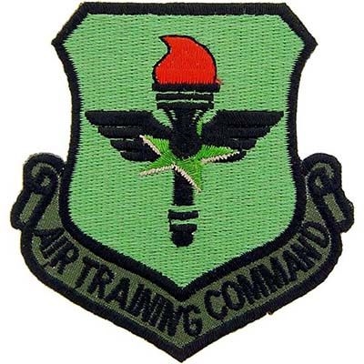 IRON ON AIR TRAINING COMMAND SUBDUED PATCH