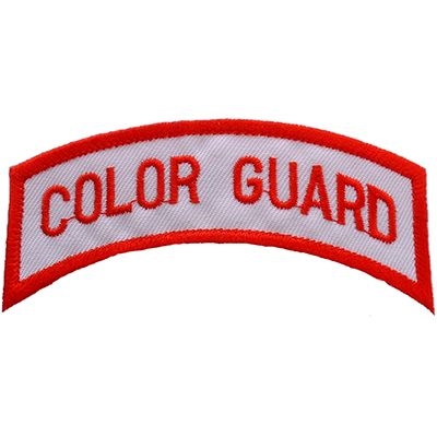 IRON ON COLOR GUARD TAB PATCH