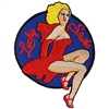 IRON ON NOSE ART LUCKY STRIKE PATCH