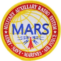 IRON ON MARS PATCH