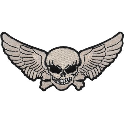 IRON ON DEATH WINGS II PATCH