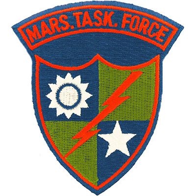 IRON ON MARS TASK FORCE PATCH
