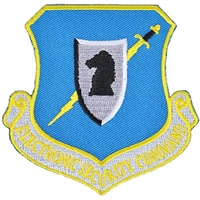 IRON ON ELECTRONIC SECURITY COMMAND PATCH