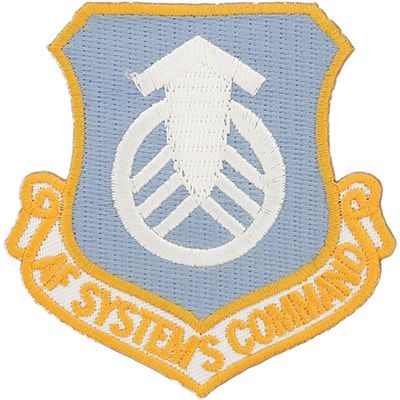 IRON ON AF SYSTEMS COMMAND PATCH