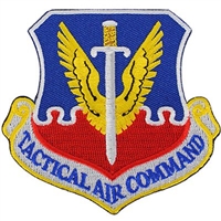 IRON ON TACTICAL AIR COMMAND PATCH