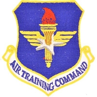 IRON ON AIR TRAINING COMMAND PATCH