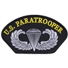 IRON ON ARMY PARATROOPER HAT PATCH