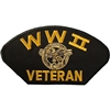IRON ON WWII VETERAN RUP DUCK HAT PATCH