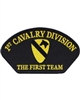 IRON ON 1st CAVALRY HAT PATCH