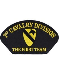 IRON ON 1st CAVALRY HAT PATCH