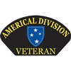 IRON ON 23rd AMERICAL DIV VETERAN PATCH