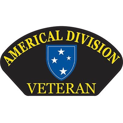 IRON ON 23rd AMERICAL DIV VETERAN PATCH