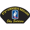 IRON ON 173rd AIRBORNE BRIGADE HAT PATCH