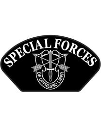 IRON ON SPECIAL FORCES HAT PATCH