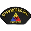 IRON ON 3rd ARMORED DIV HAT PATCH