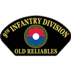 IRON ON 9th INFANTRY DIV HAT PATCH