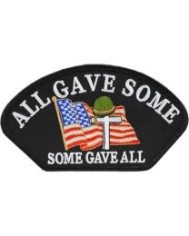 IRON ON ALL GAVE SOME HAT PATCH