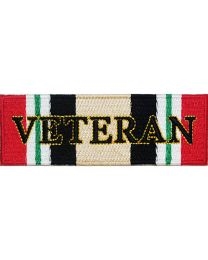 IRON ON IRAQI FREEDOM RIBBON VETERAN PATCH