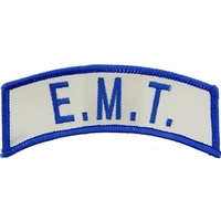 IRON ON EMT TAB PATCH