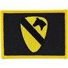 IRON ON 1st CAVALRY RECATANGLE PATCH