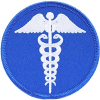 IRON ON SUBDUED MEDIC PATCH
