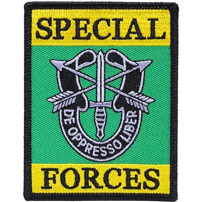 IRON ON SPECIAL FORCES PATCH