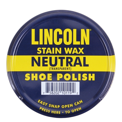 Lincoln Transparent Wax Shoe Polish