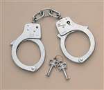 SILVER STEEL HANDCUFFS