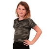 Kids Black Camo T-Shirt