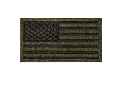 OD American Flag Patch - Velcro Back