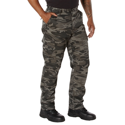 Black Camo Tactical BDU Pants